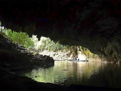 Remote Kong Lor Cave
